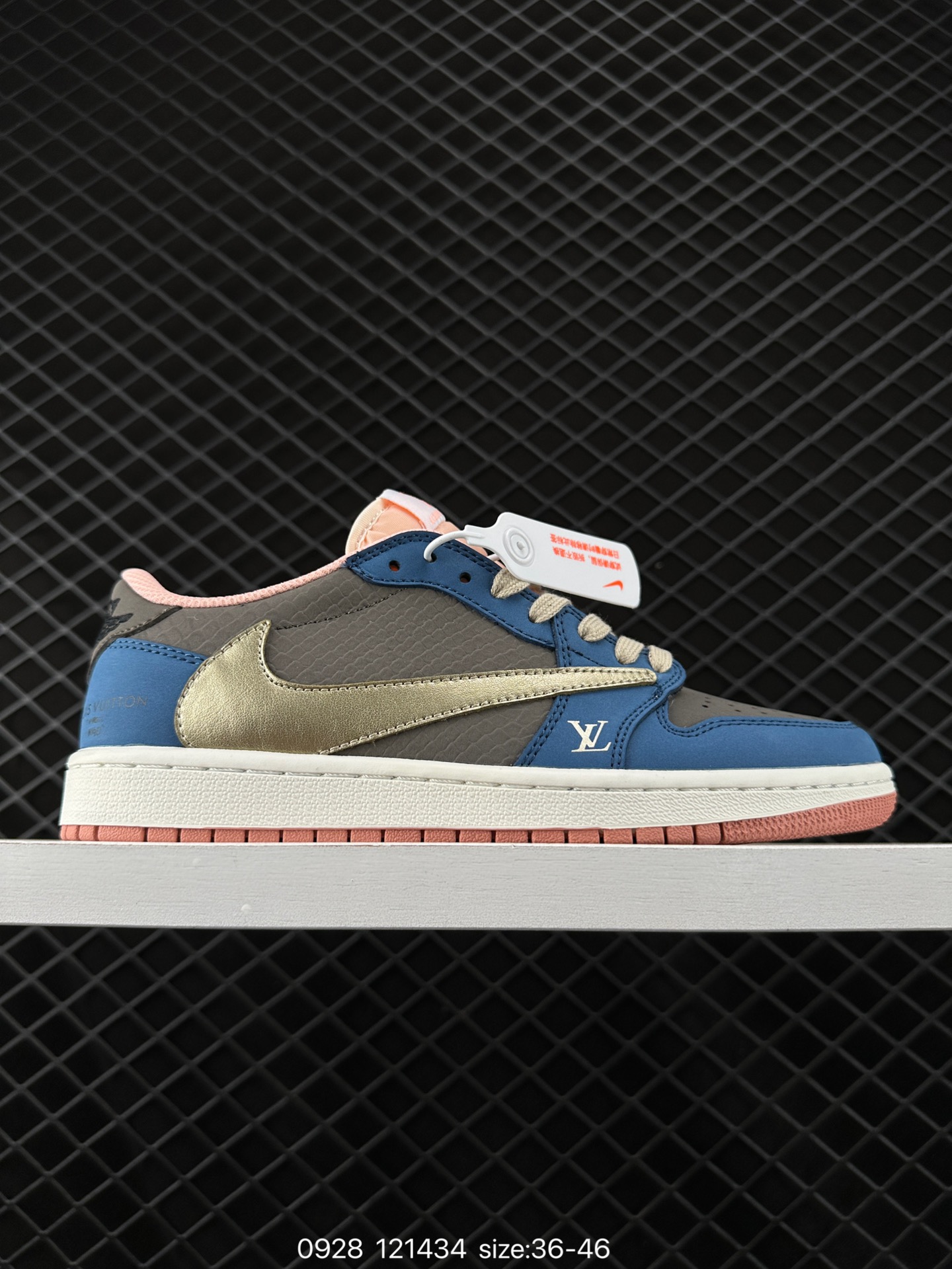 Travis Scott x Air Jordan 1 ” Reverse Mocha “